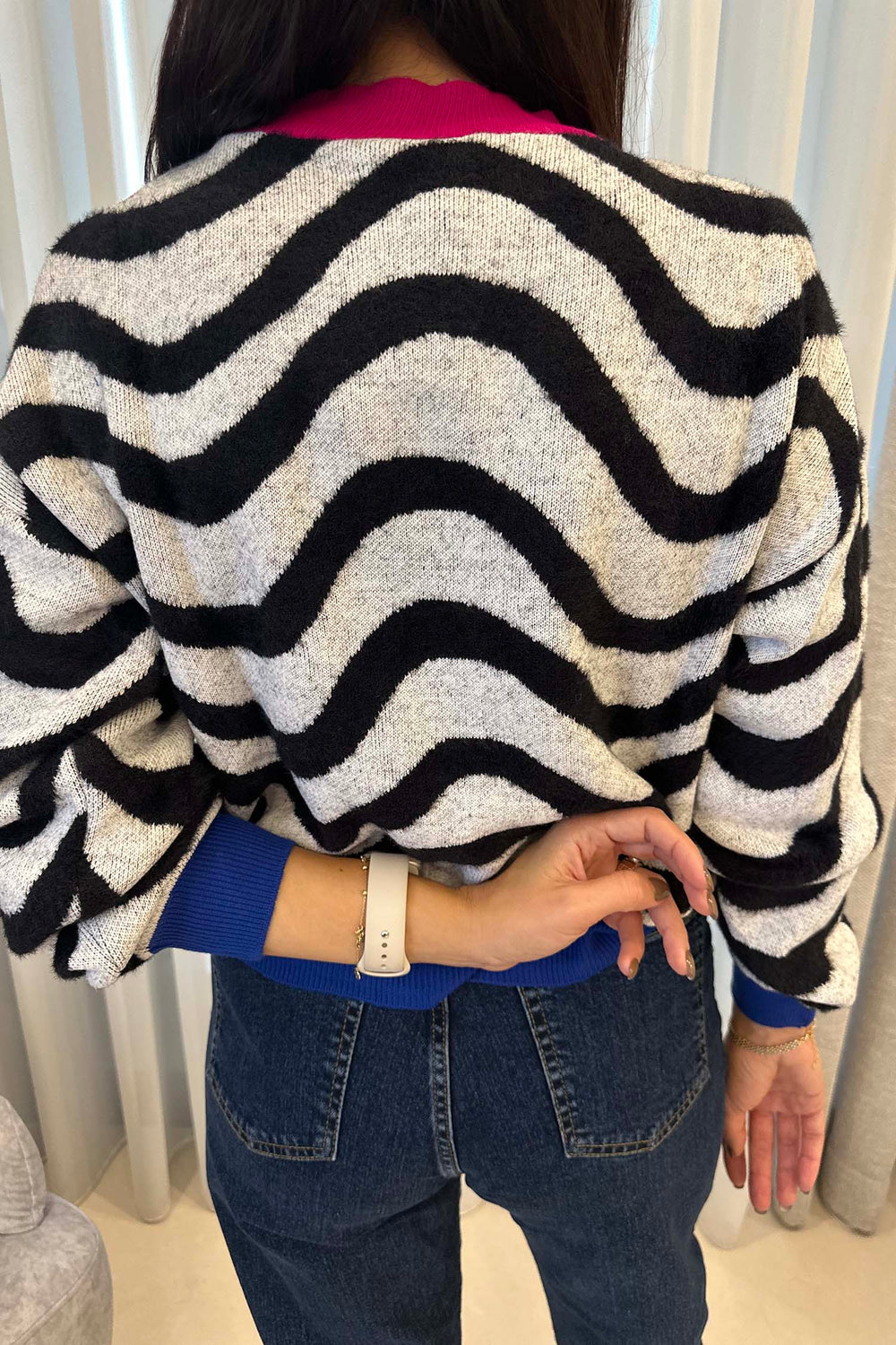 Knitted Sweater Zebra