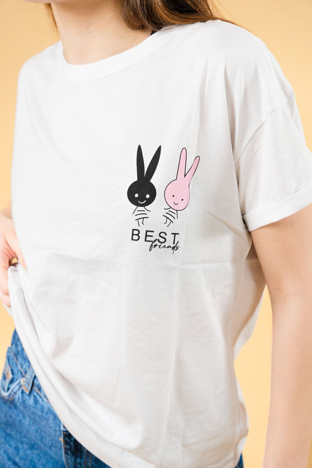 Front Print T-Shirt Best Friends