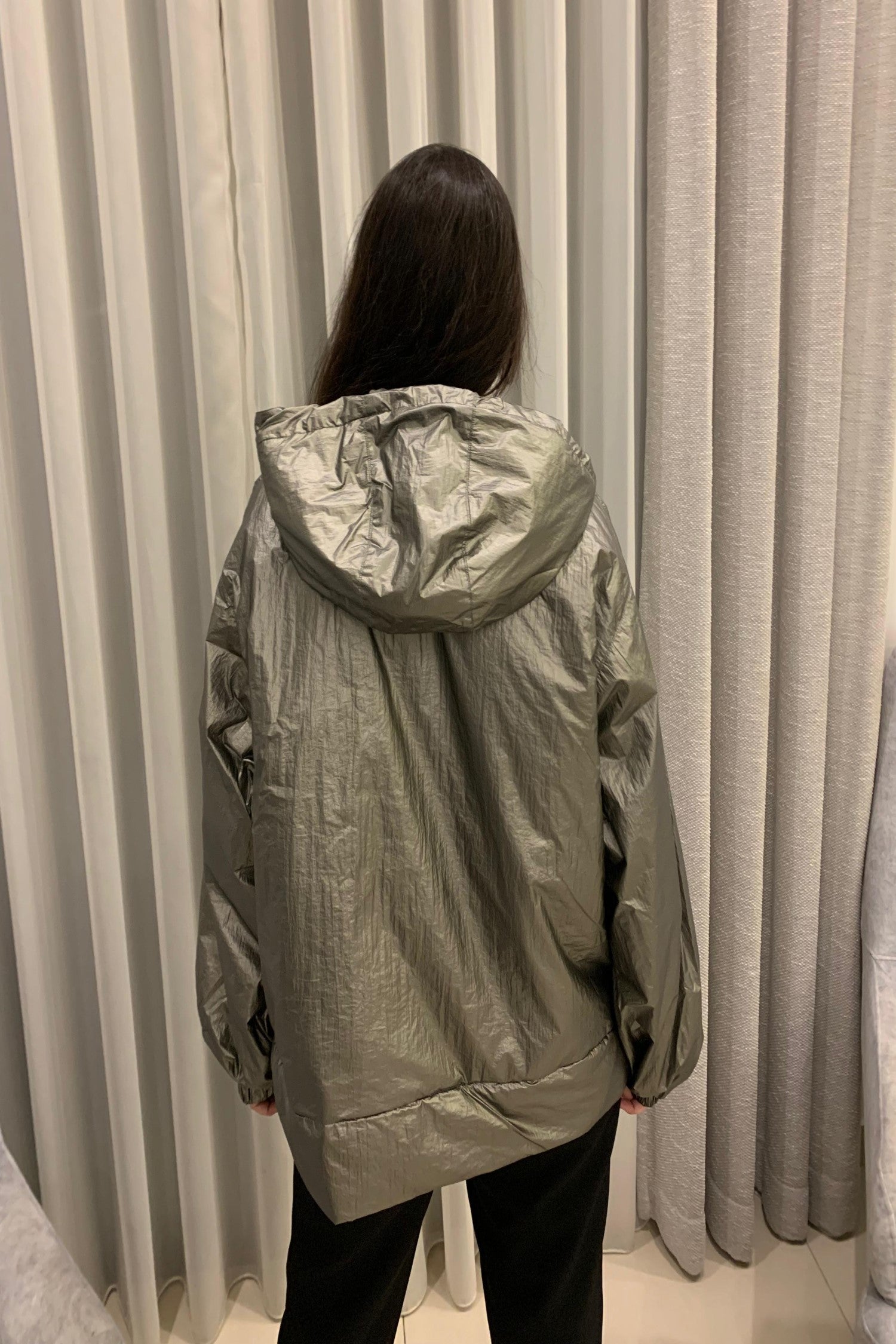 Hooded Lightweight Rain Jacket