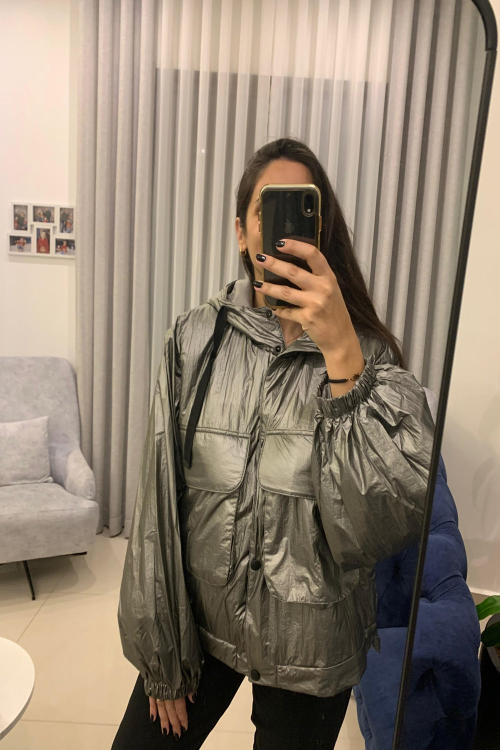 Hooded Lightweight Rain Jacket